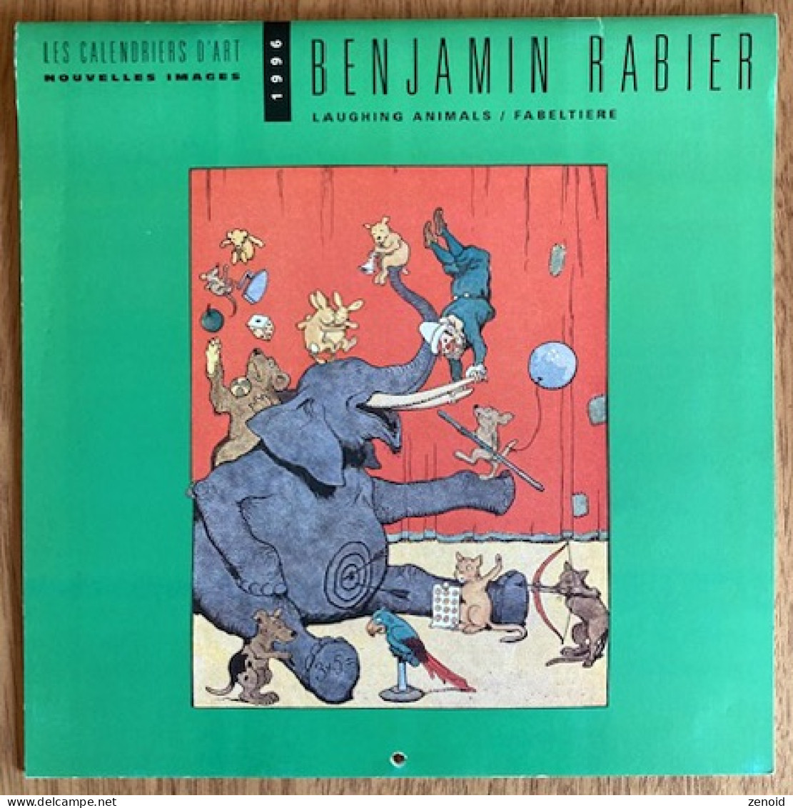 Calendrier Benjamin Rabier 1996 - Grand Format : 1991-00