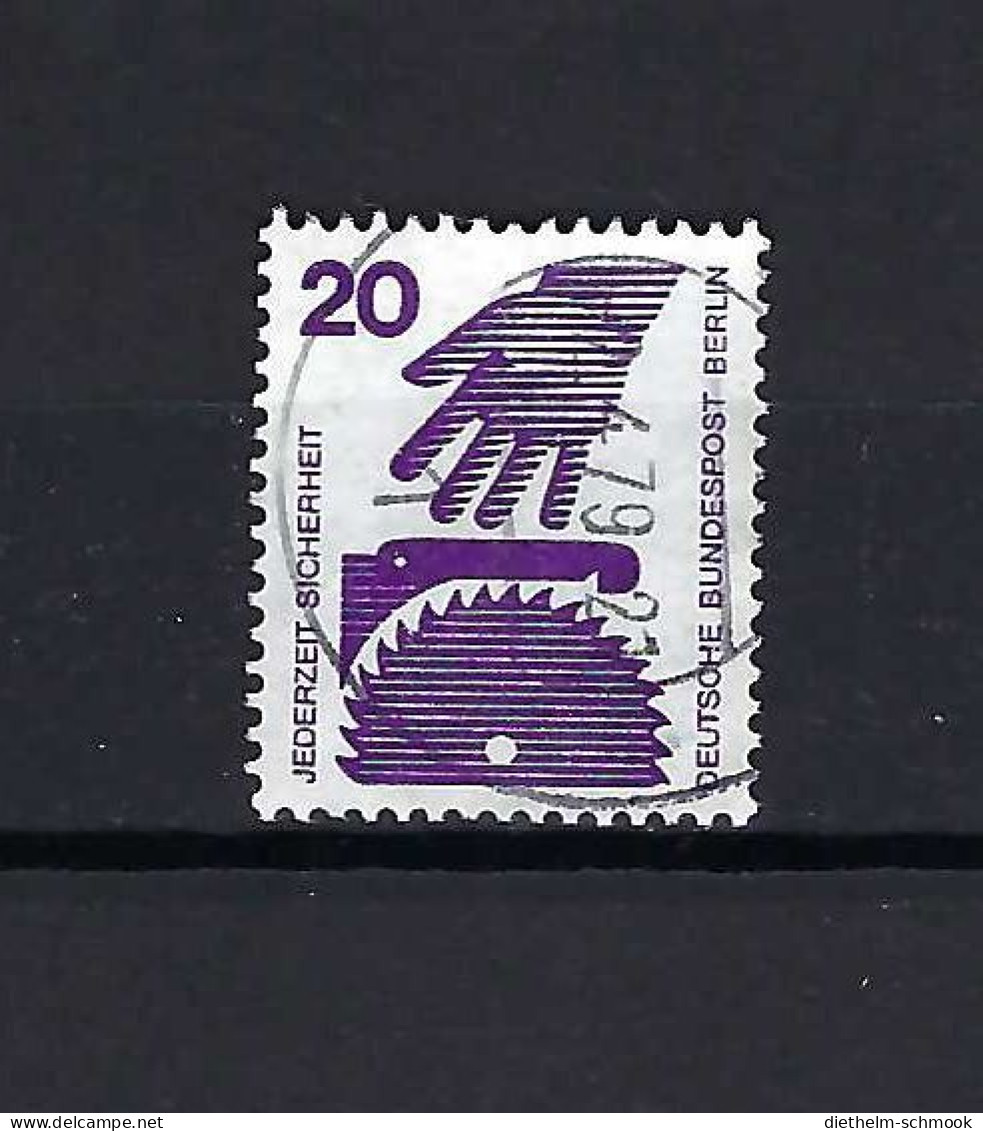 Berlin (131), 1971, Mi. 404ARa (m. Zählnummer) Gestempelt - Rollenmarken