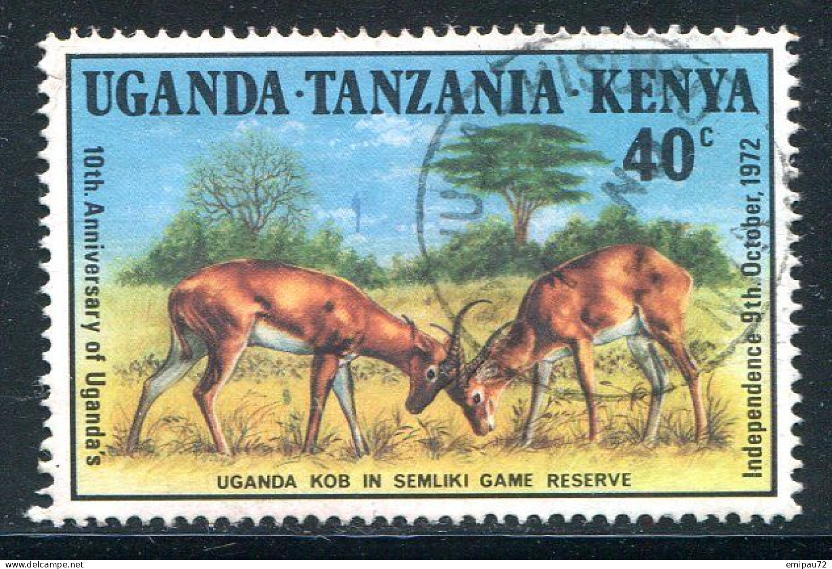 EST-AFRICAIN- Y&T N°239- Oblitéré - Kenya, Oeganda & Tanzania