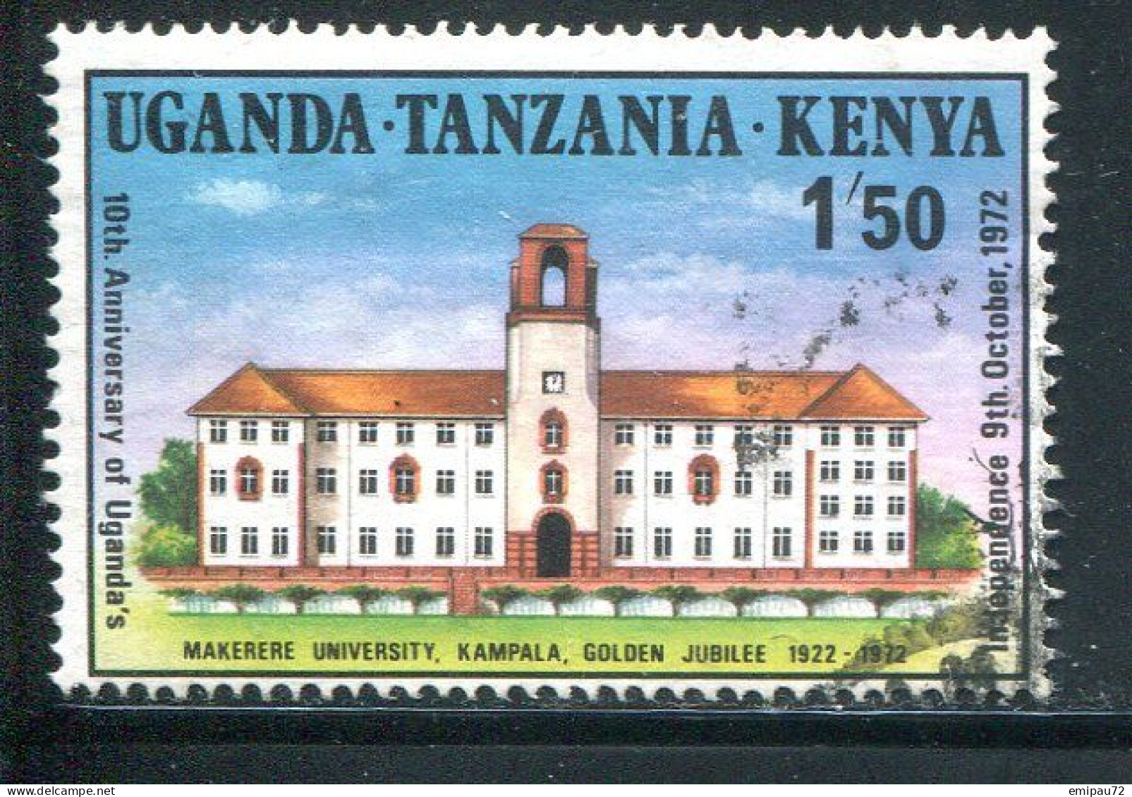 EST-AFRICAIN- Y&T N°241- Oblitéré - Kenya, Ouganda & Tanzanie