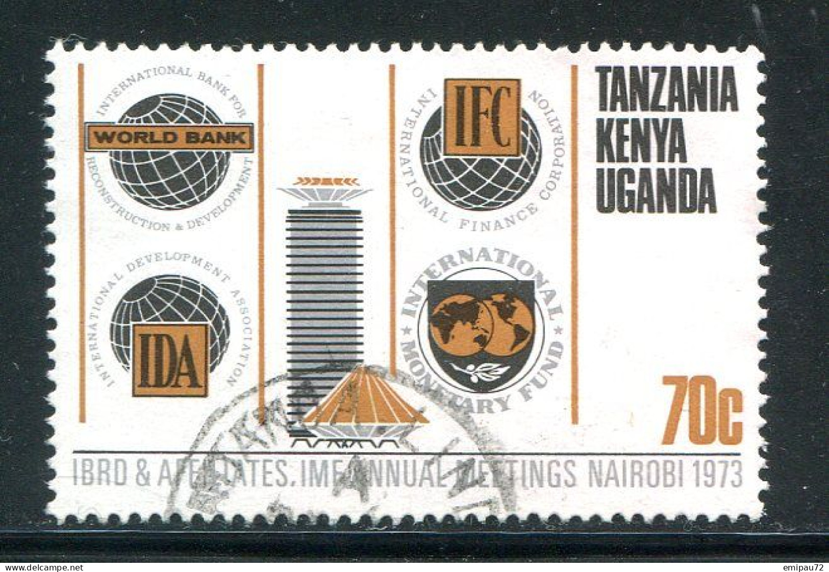 EST-AFRICAIN- Y&T N°253- Oblitéré - Kenya, Uganda & Tanzania