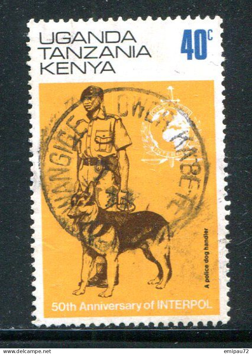 EST-AFRICAIN- Y&T N°256- Oblitéré - Kenya, Ouganda & Tanzanie
