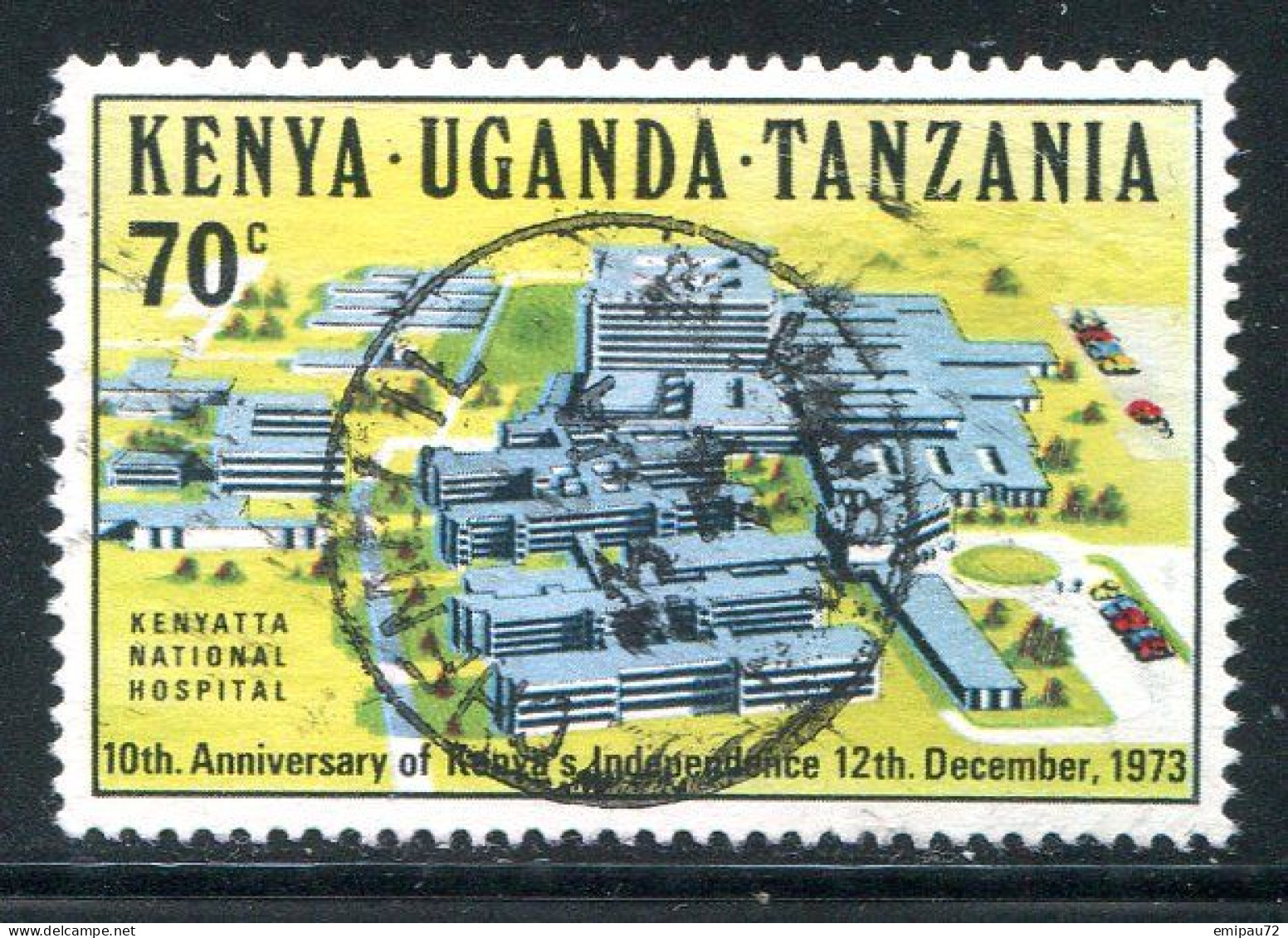 EST-AFRICAIN- Y&T N°261- Oblitéré - Kenya, Ouganda & Tanzanie