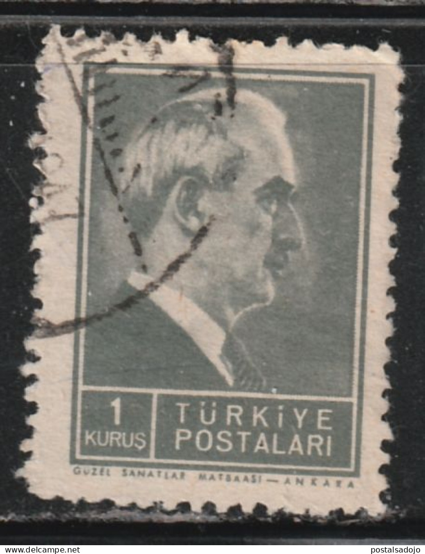 TURQUIE 856 // YVERT 995 // 1943 - Oblitérés