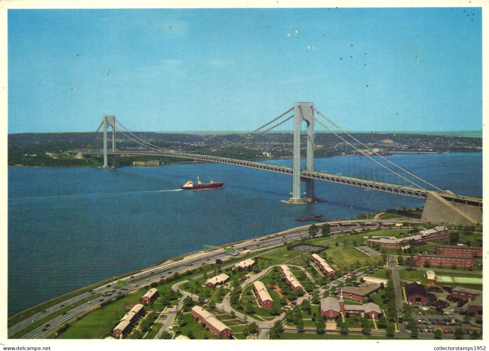 UNITED STATES, NEW YORK CITY, VERRAZANO NARROWS BRIDGE, PANORAMA - Bruggen En Tunnels