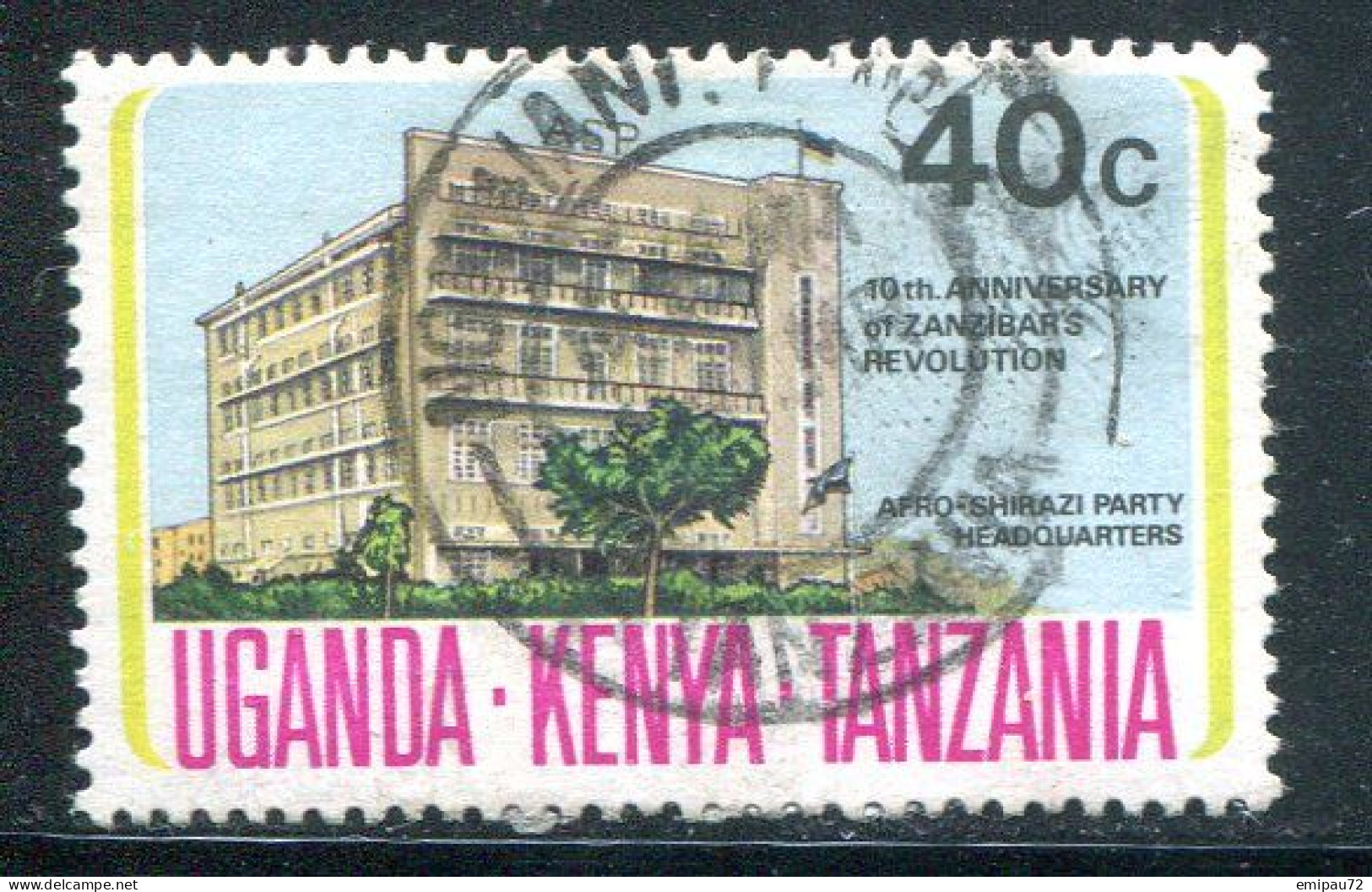 EST-AFRICAIN- Y&T N°264- Oblitéré - Kenya, Oeganda & Tanzania