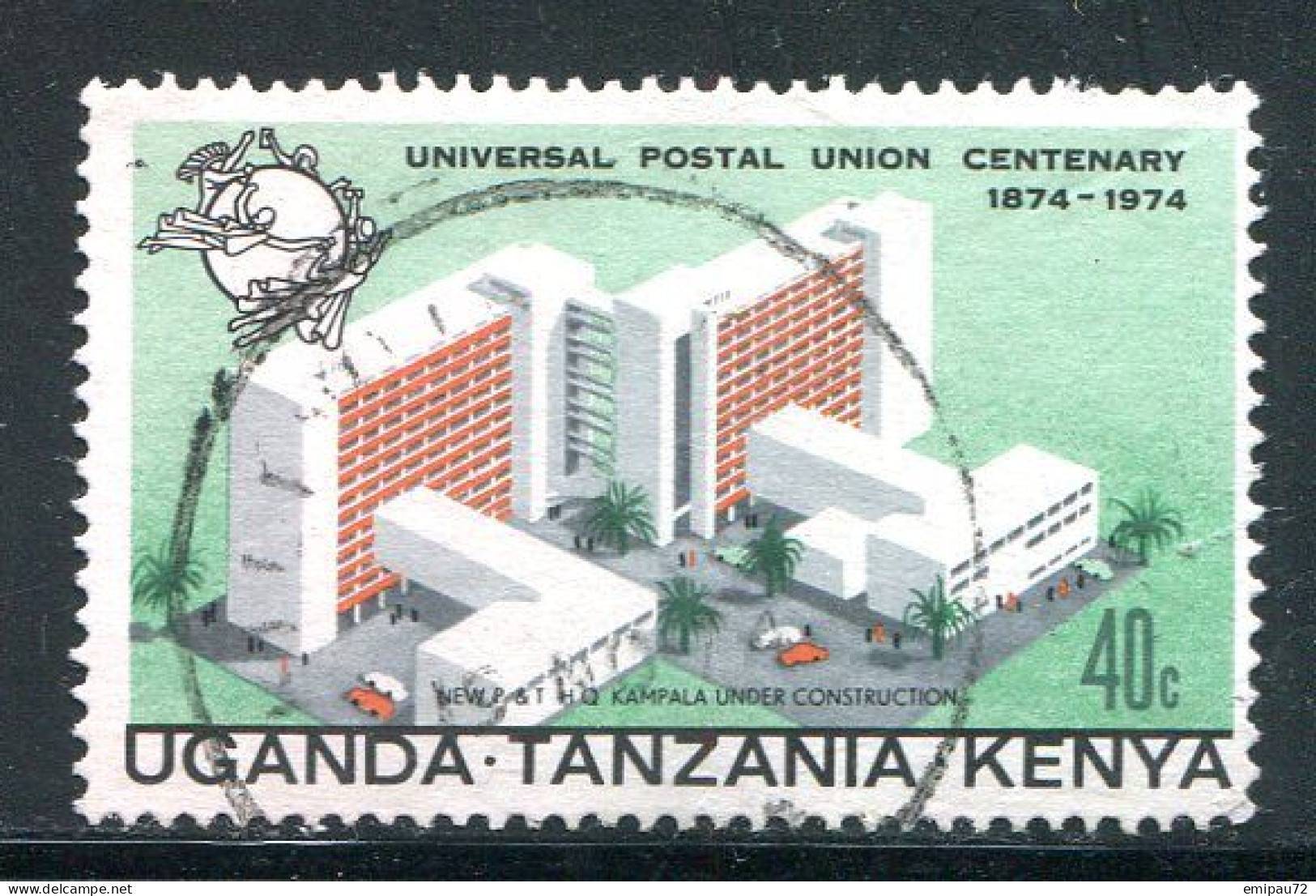 EST-AFRICAIN- Y&T N°277- Oblitéré - Kenya, Ouganda & Tanzanie