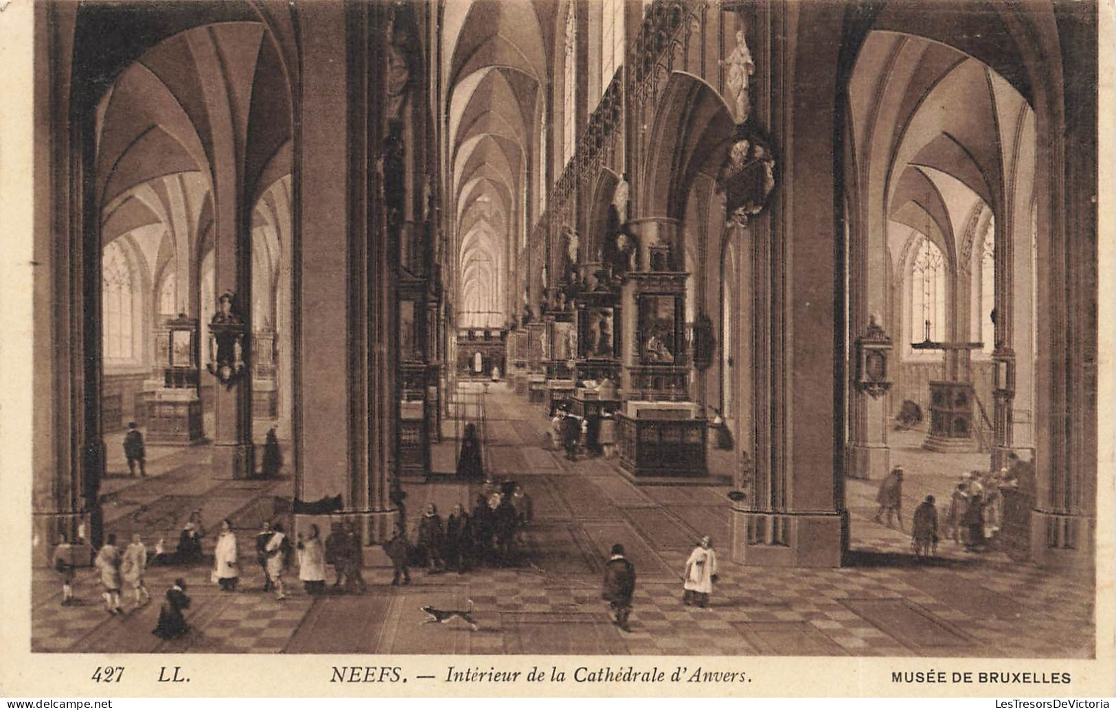 BELGIQUE - Anvers - Intérieur De La Cathédrale D'Anvers - Neefs - Carte Postale Ancienne - Altri & Non Classificati