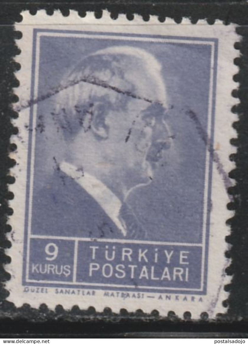 TURQUIE 858 // YVERT 1003 // 1943 - Oblitérés