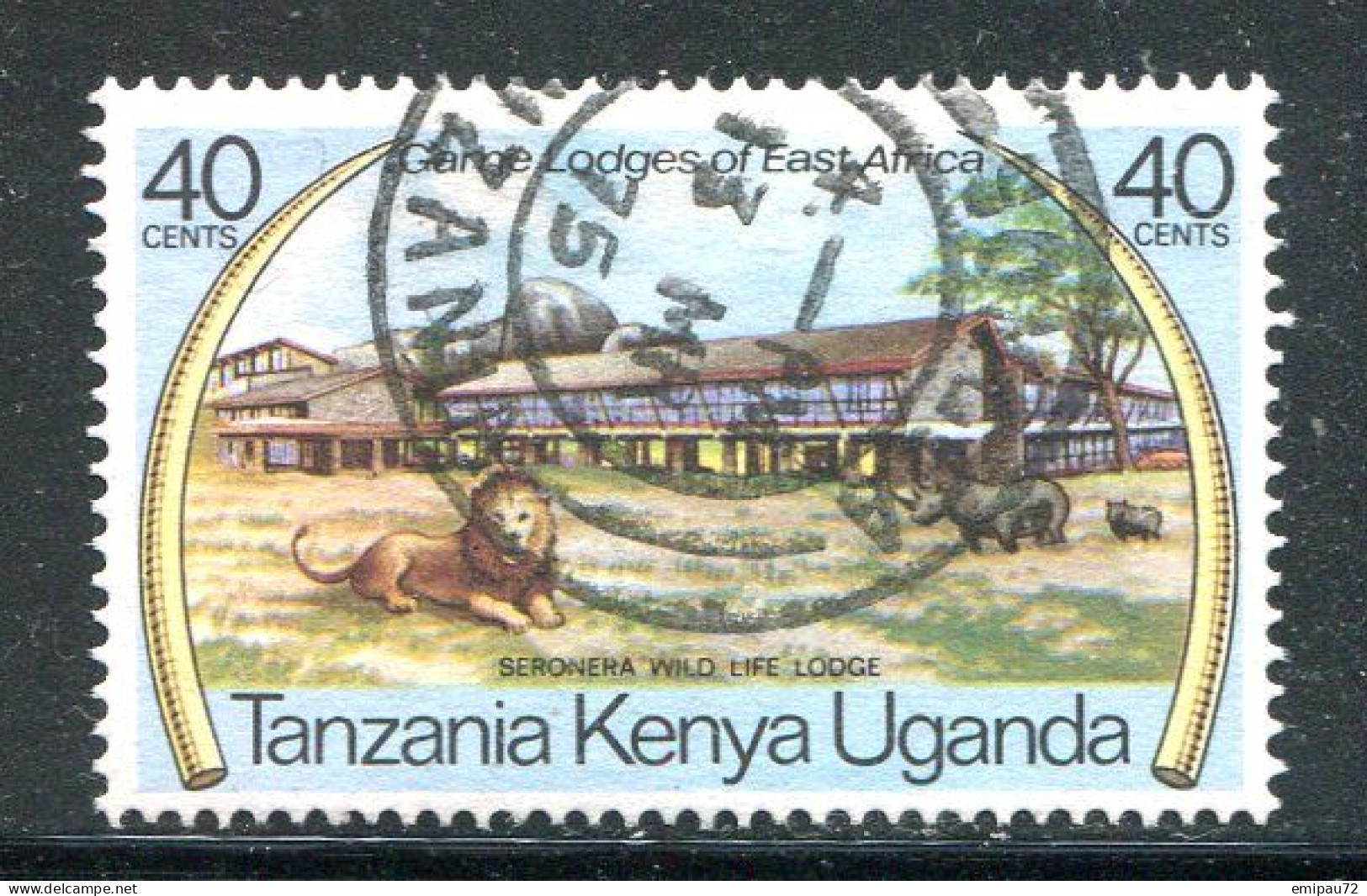 EST-AFRICAIN- Y&T N°285- Oblitéré - Kenya, Oeganda & Tanzania