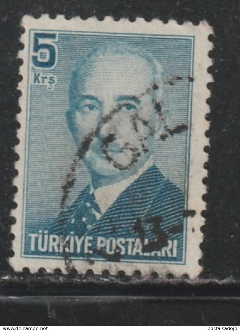 TURQUIE 862 // YVERT 1065 // 1948 - Usati