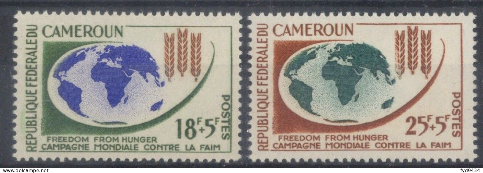 N° 365 Et N° 366 Du Cameroun - X X - ( E 99 ) - Tegen De Honger