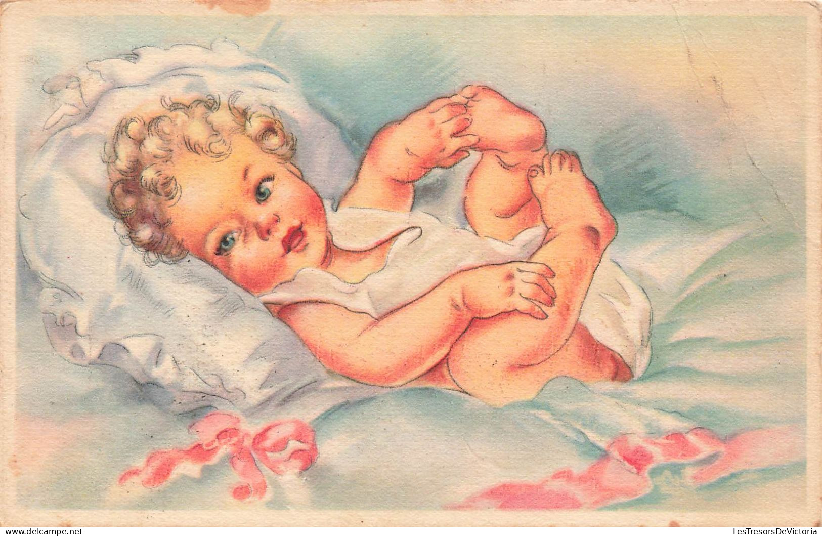 FANTAISIES - Bébés - Colorisé - Carte Postale  Ancienne - Babies