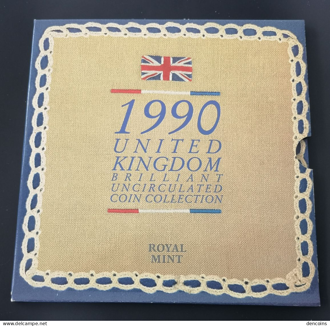 UNITED KINGDOM 1990 GREAT BRITAIN BU SET – ORIGINAL - GRAN BRETAÑA GB - Mint Sets & Proof Sets