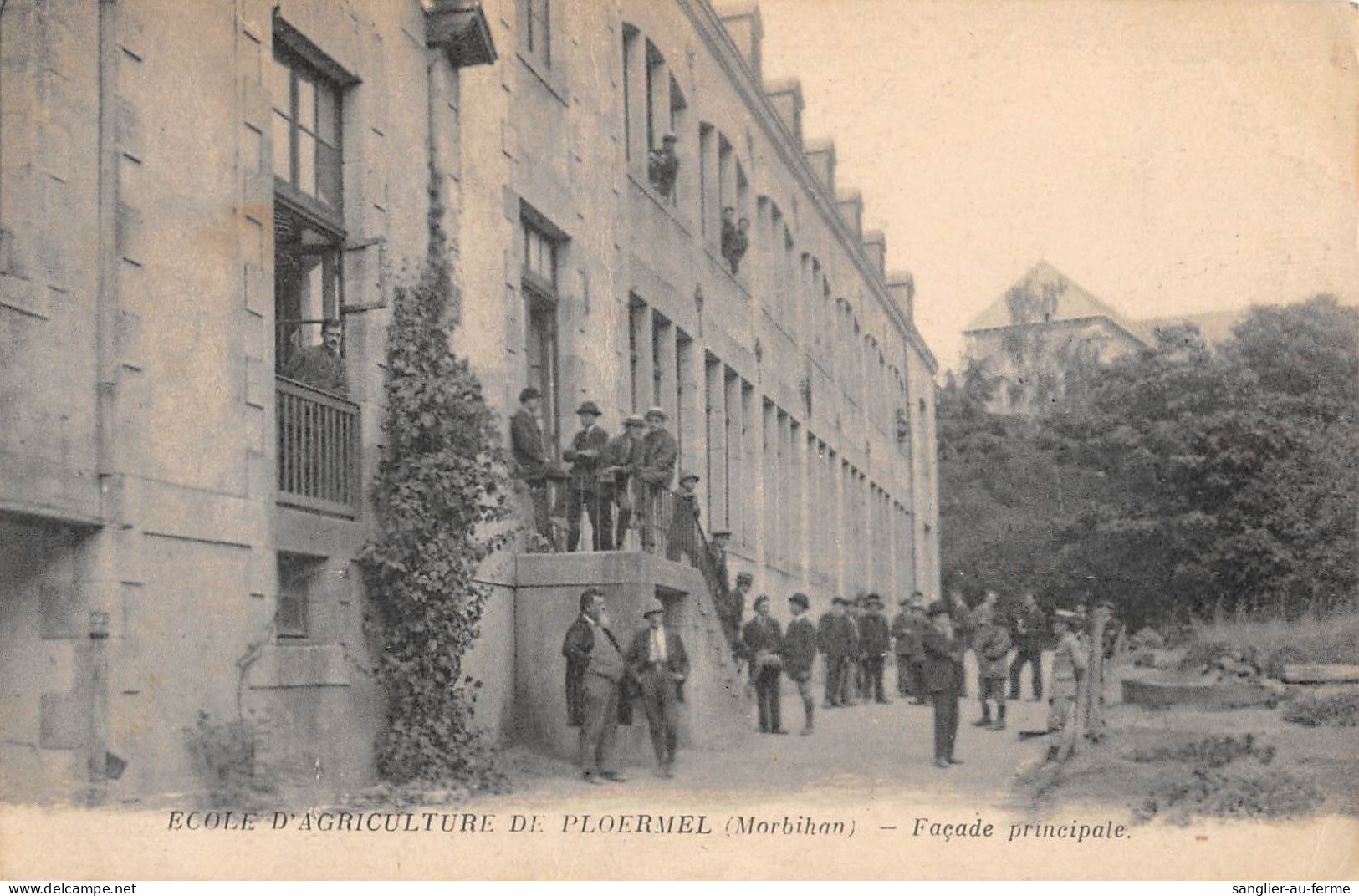 CPA 56 ECOLE D'AGRICULTURE DE PLOERMEL / FACADE - Other & Unclassified