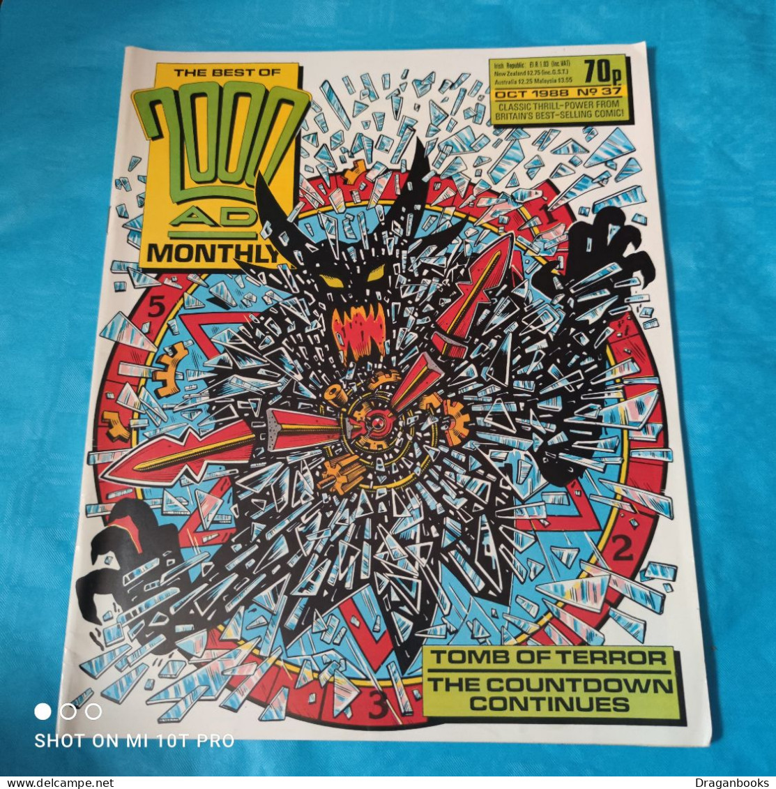 The Best Of 2000 AD Monthly  No 37 Oct 1988 - Otros & Sin Clasificación