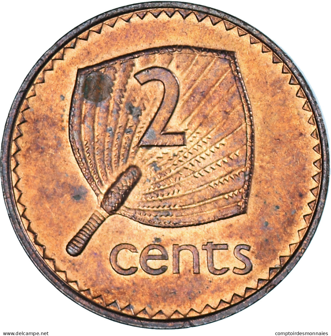 Monnaie, Fidji, 2 Cents, 1987 - Figi