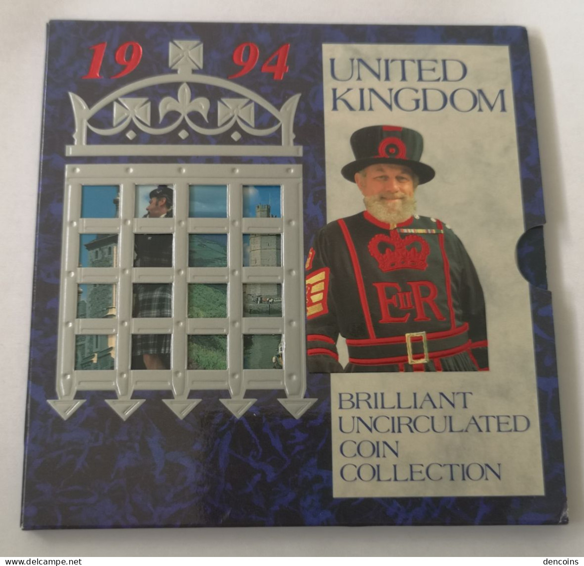 UNITED KINGDOM 1994 GREAT BRITAIN BU SET – ORIGINAL - GRAN BRETAÑA GB - Mint Sets & Proof Sets