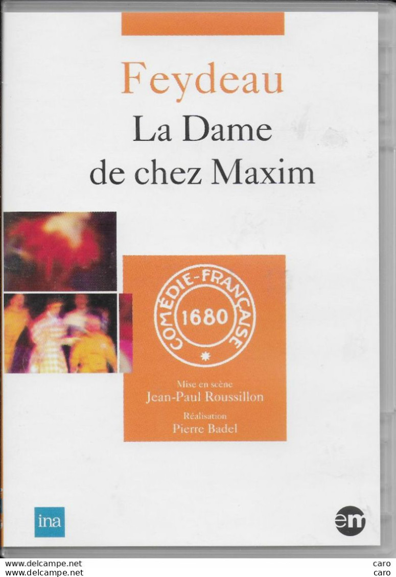 DVD : Feydeau : La Dame De Chez Maxim (Comédie Française) - Klassiekers
