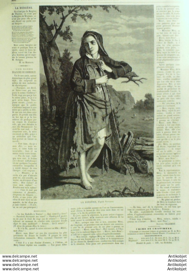 Le Journal Illustré 1866 N°275 Sceaux (92) Plessis-Robinson (92) Angleterre élections - 1850 - 1899