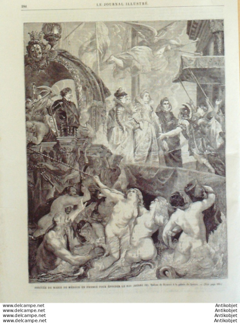 Le Journal Illustré 1866 N°122 Dunkerque (59) Prince D'Augustenbourg Brigands Romains - 1850 - 1899