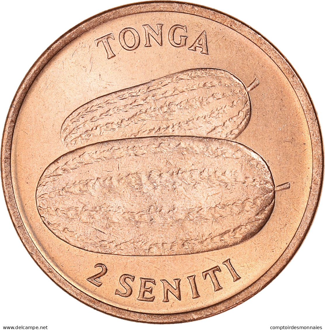 Monnaie, Tonga, 2 Seniti, 1975 - Tonga