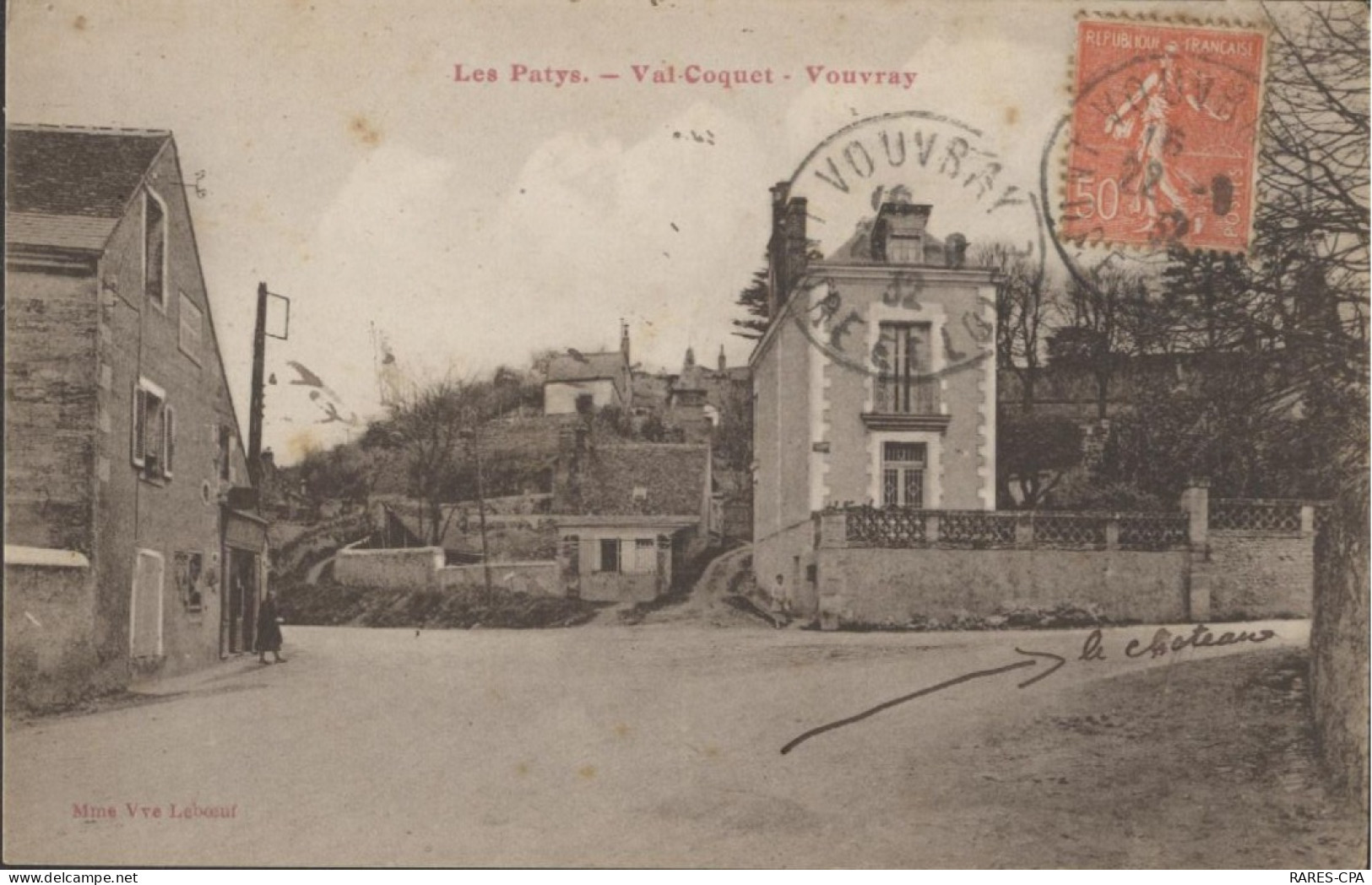 37 VOUVRAY - LES PATYS - VAL COQUET - CPA INCONNUE - Vouvray