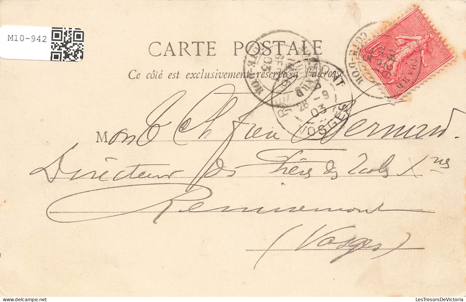 FRANCE - Montbard - Côte-d'Or - Vue Générale - Carte Postale  Ancienne - Montbard
