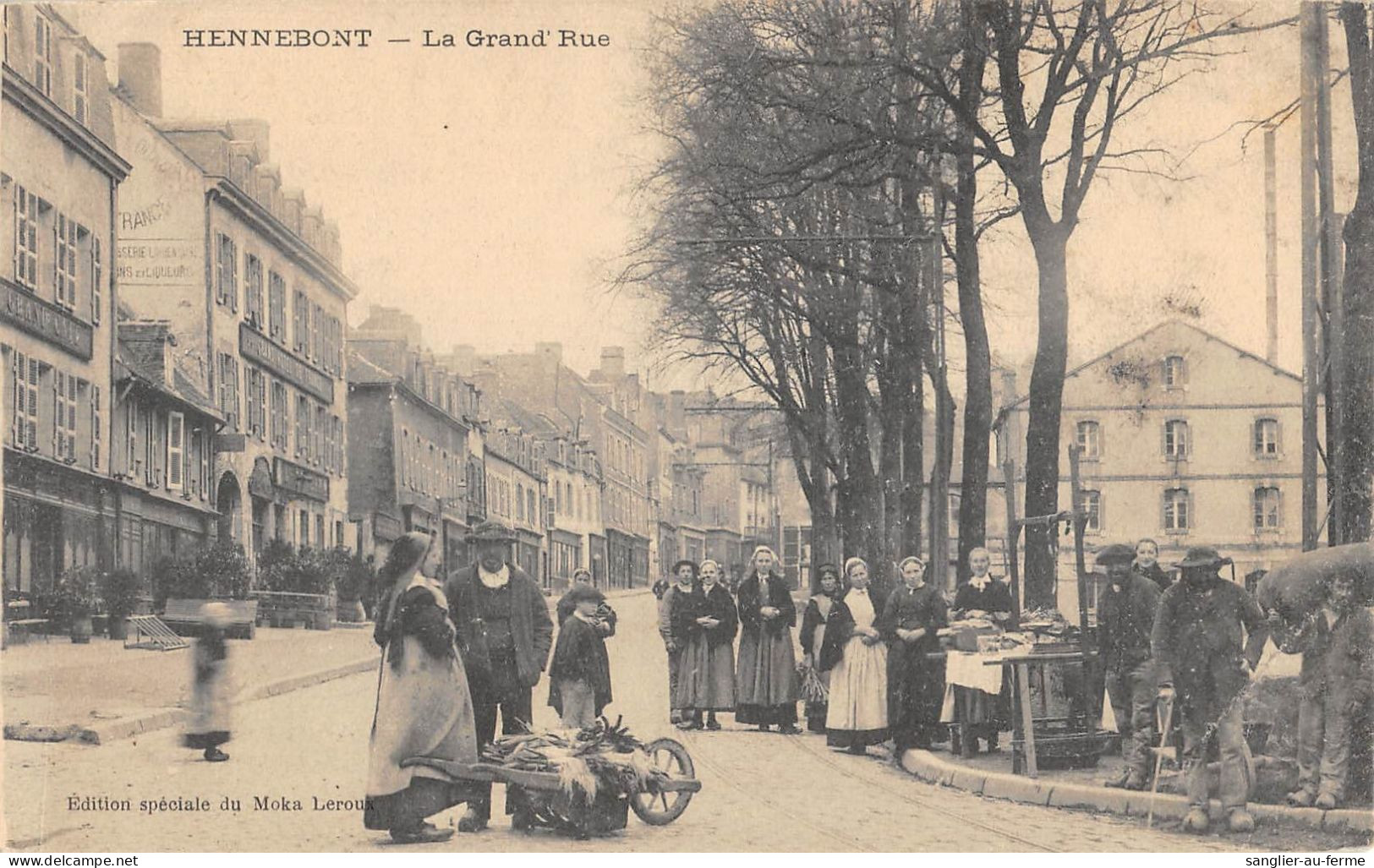 CPA 56 HENNEBONT / LA GRAND RUE - Other & Unclassified