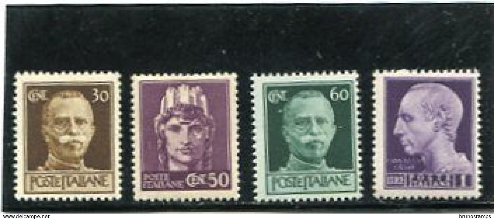 ITALIA - 1944  DEFINITIVE  WMK  SET  MINT NH - Neufs