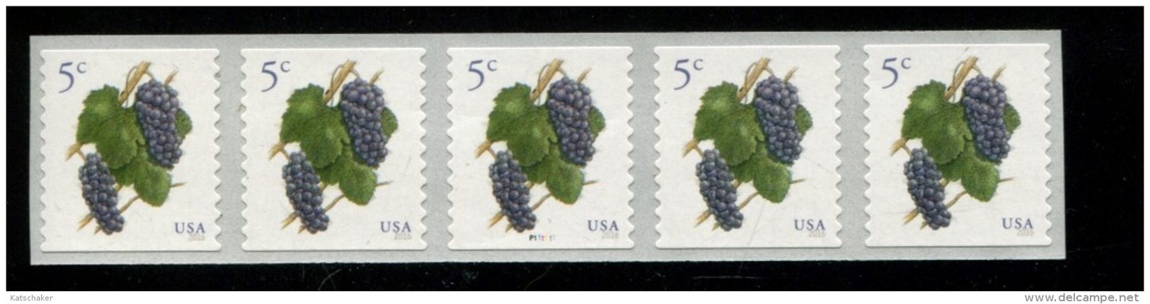 394026343  2016  SCOTT 5038 POSTFRIS MINT NEVER HINGED PAIR PINOT NOIR GRAPES FLORA Pcn5 P111111 - Neufs