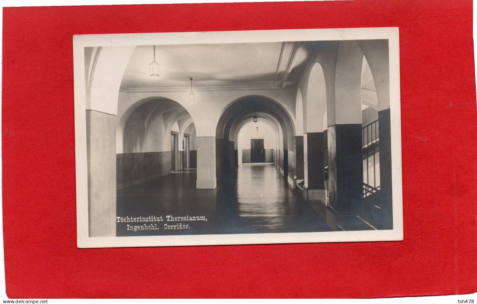 SUISSE---TOCHTERINSTITUT   Theresianum Ingenbohl--Corridor--voir 2 Scans - Ingenbohl