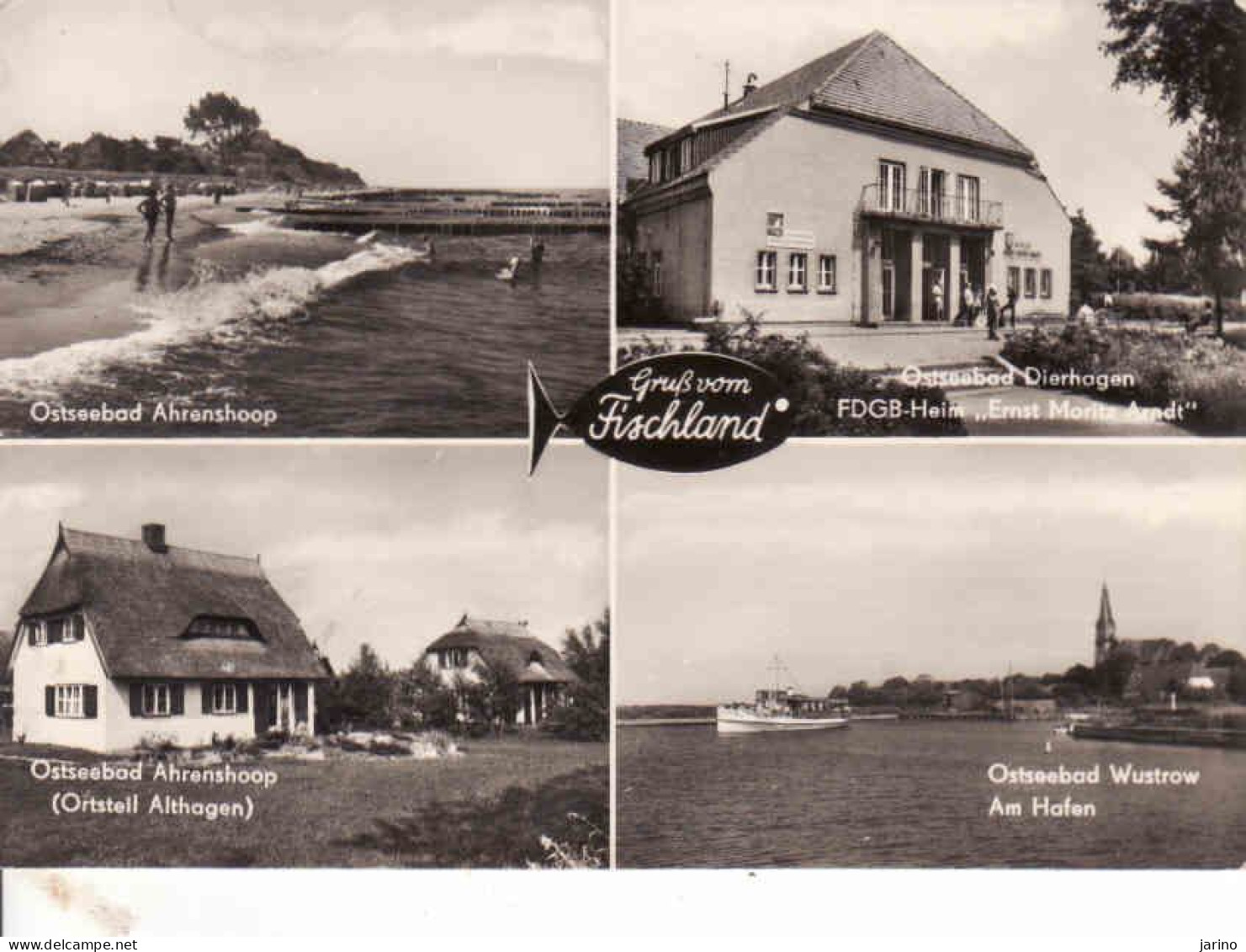 Germany, Mecklenburg-West Pomerania, Fischland, Ostseebad Ahrenshoop, Wustrow, Gebraucht 1975 - Fischland/Darss