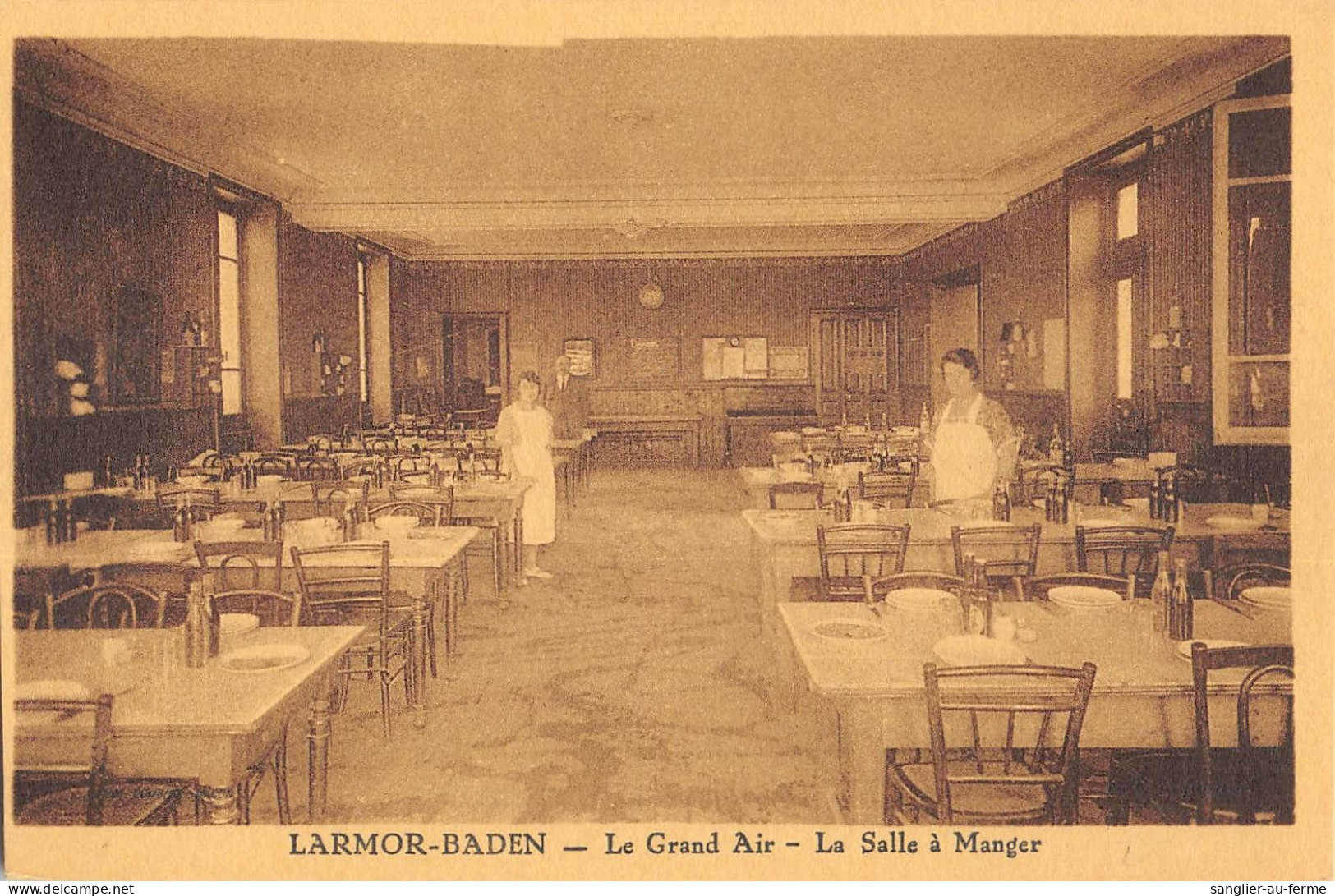 CPA 56 LARMOR BADEN / LA SALLE A MANGER - Altri & Non Classificati