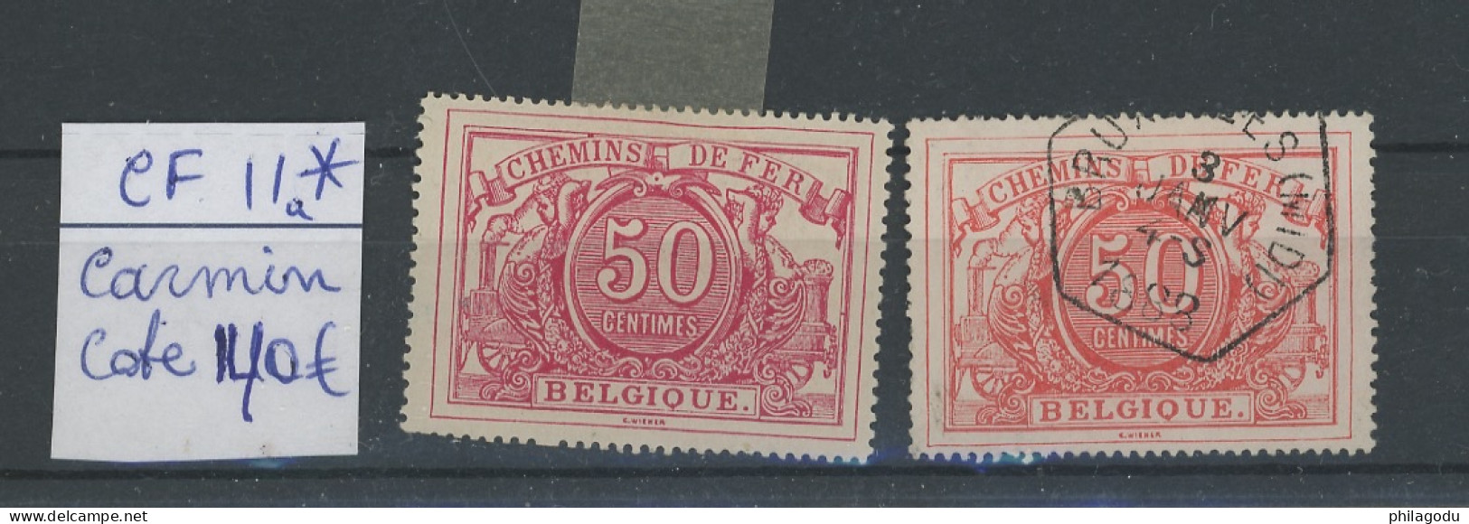 11a. 50c. Carmin    Cote 140,-€ - Mint