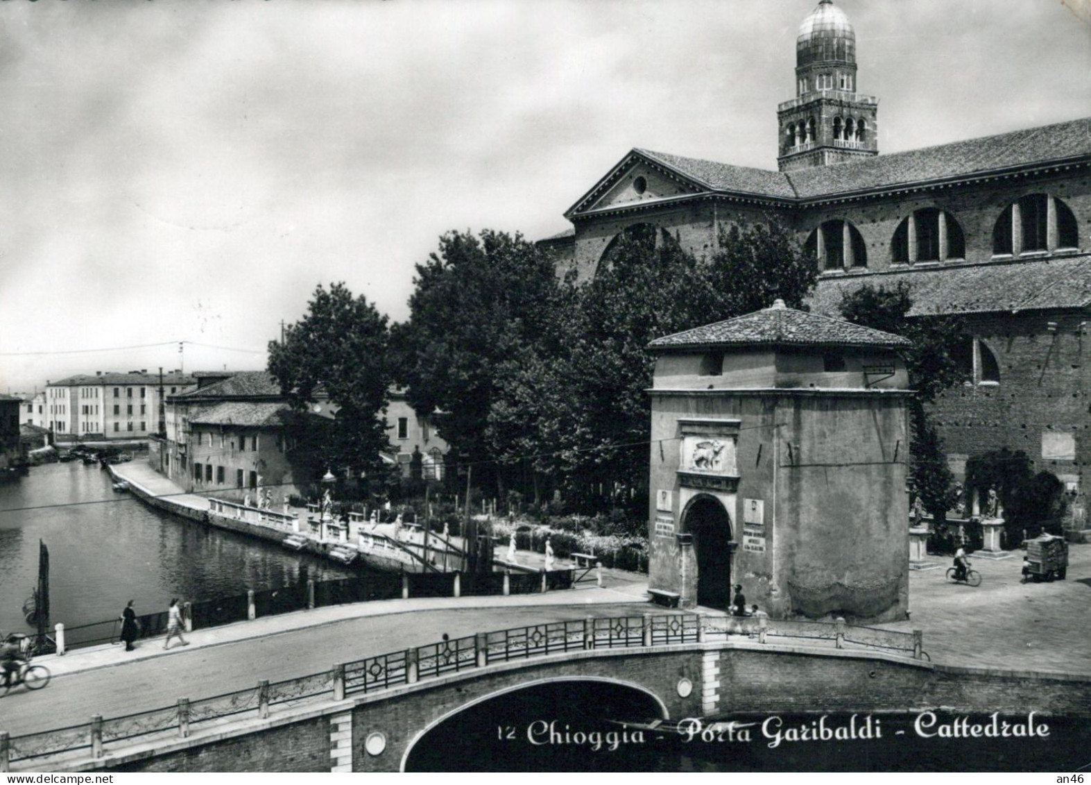 CHIOGGIA - PORTA GARIBALDI - CATTEDRALE  - Vgt1951 - Chioggia