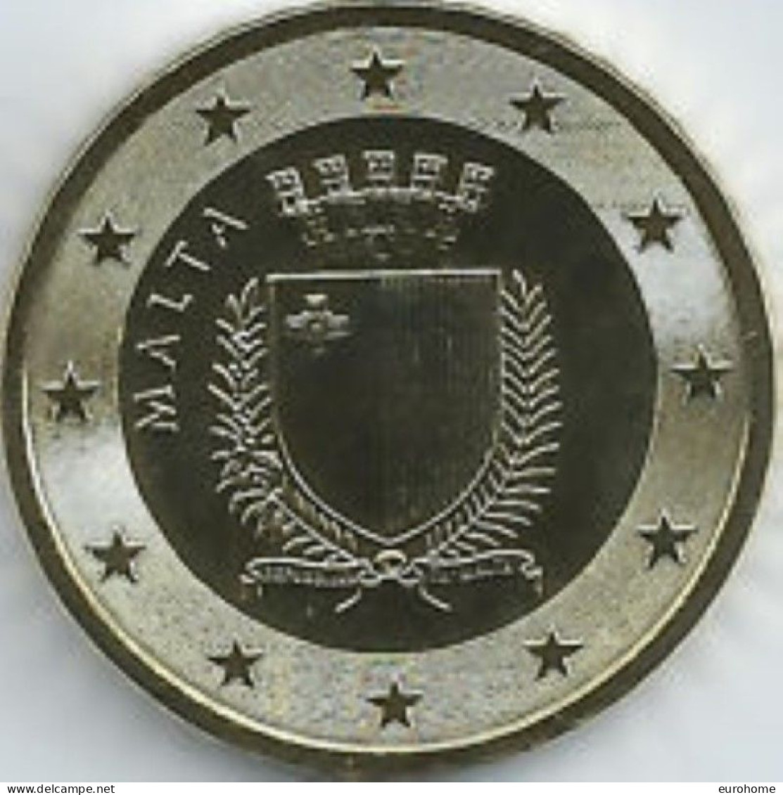 Malta  2023  50 Cent   UNC Uit De BU   EXTREME RARE - ZEER ZELDZAAM  !! - Malte