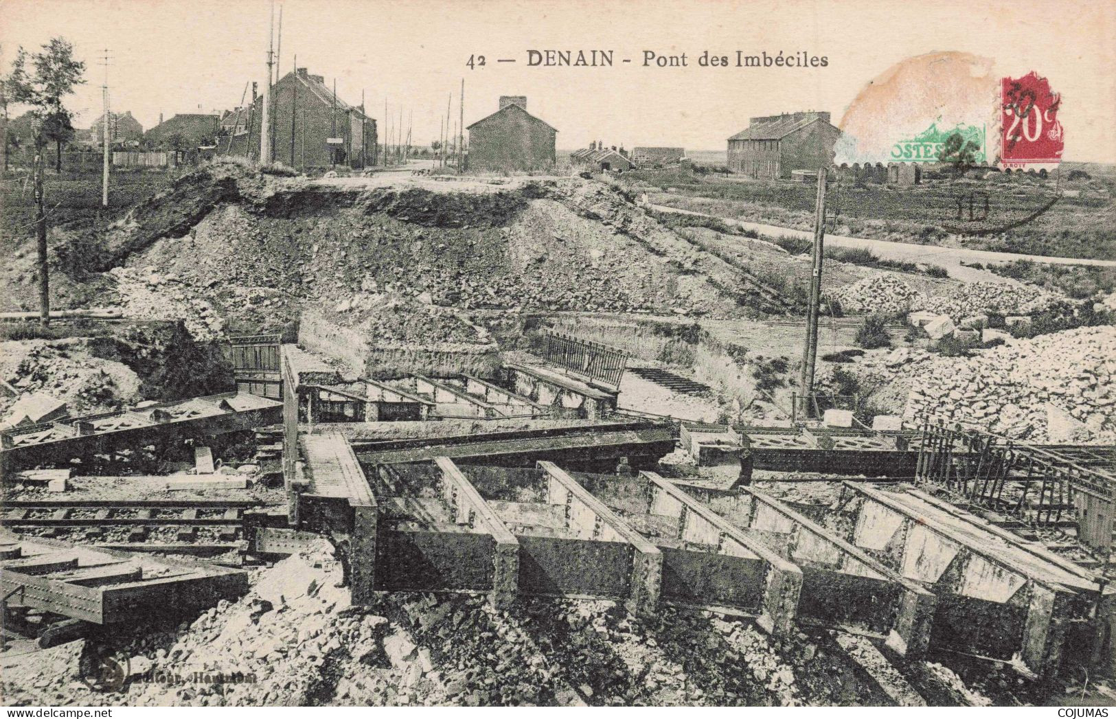 59 - DENAIN  _S22285_ Pont Des Imbéciles - Denain