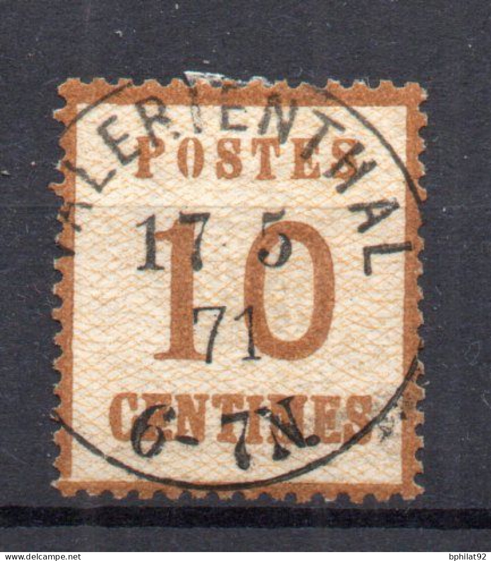 !!! ALSACE LORRAINE, N°5 CACHET VALERIENTHAL - Used Stamps