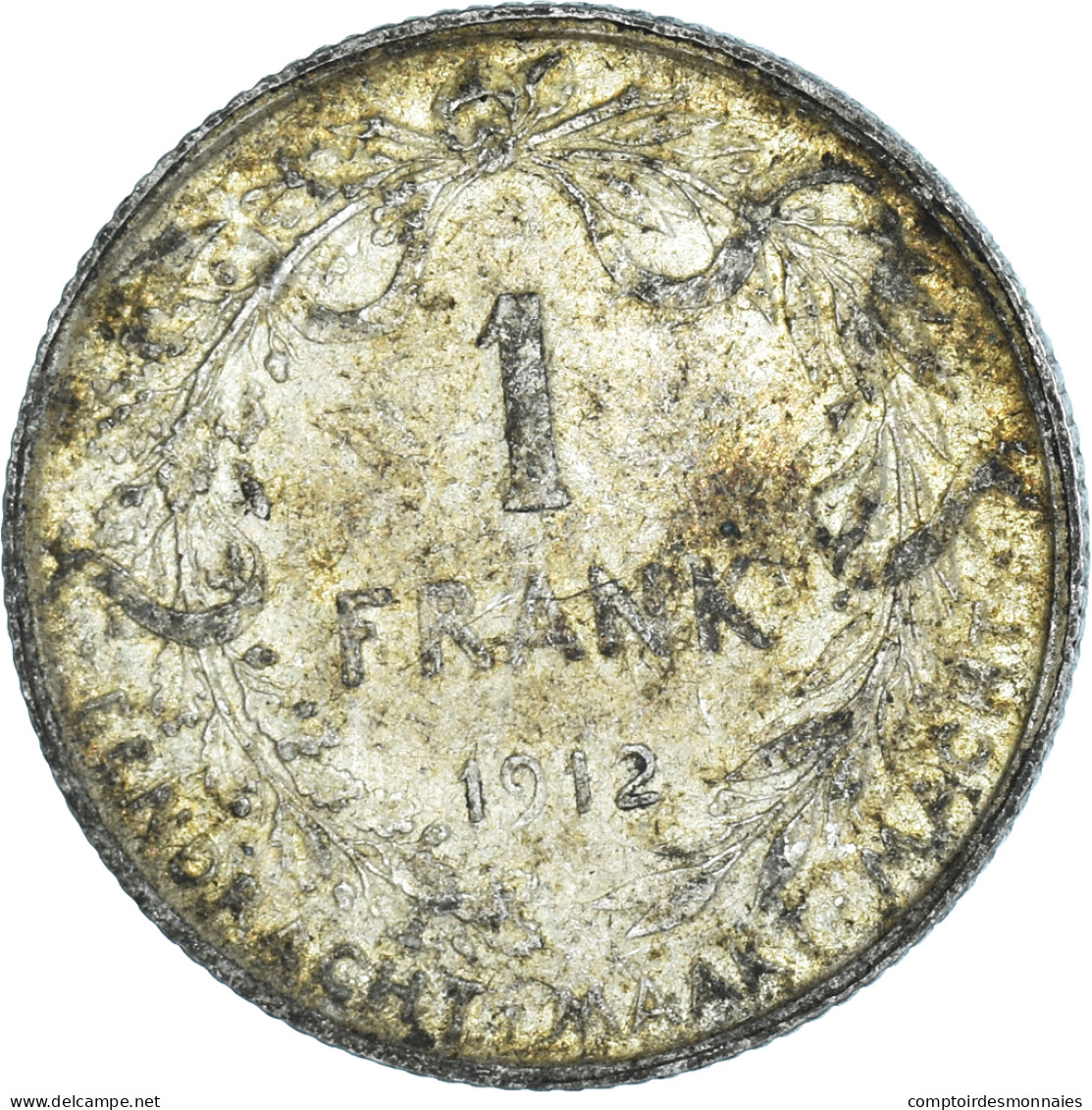 Monnaie, Belgique, Franc, 1912 - 1 Franc