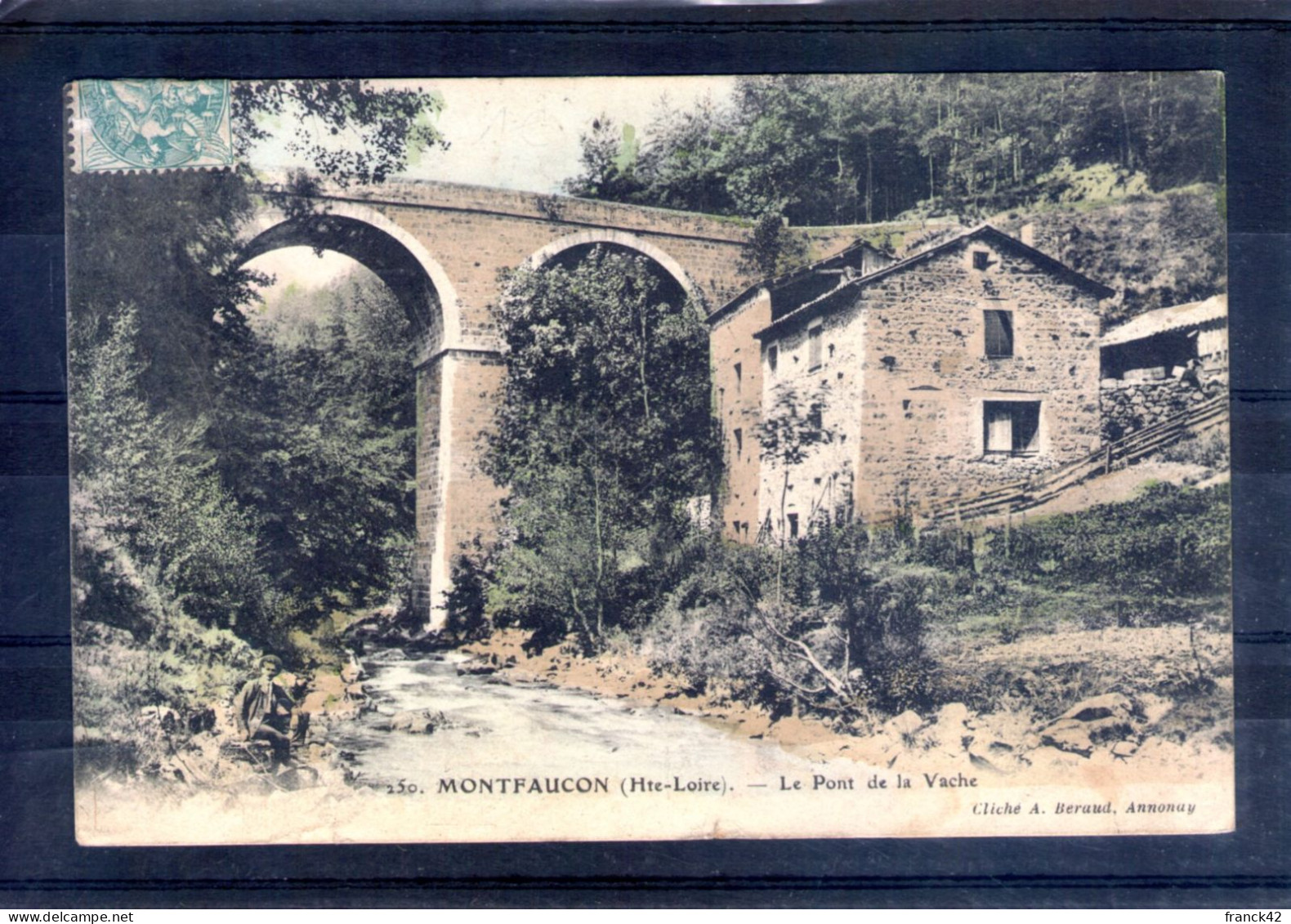 43. Montfaucon. Le Pont De La Vache - Montfaucon En Velay