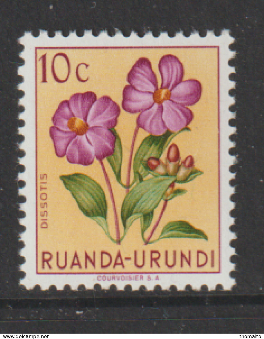 Ruanda-Urundi - COB/OBP 177 - Bloem - MNH/**/NSC - Ongebruikt