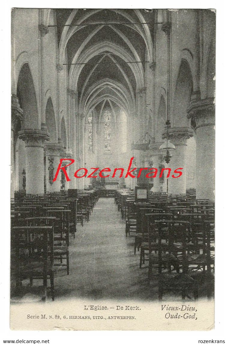 Mortsel Oude God L'Eglise De Kerk G. Hermans Interieur Binnenzicht - Mortsel