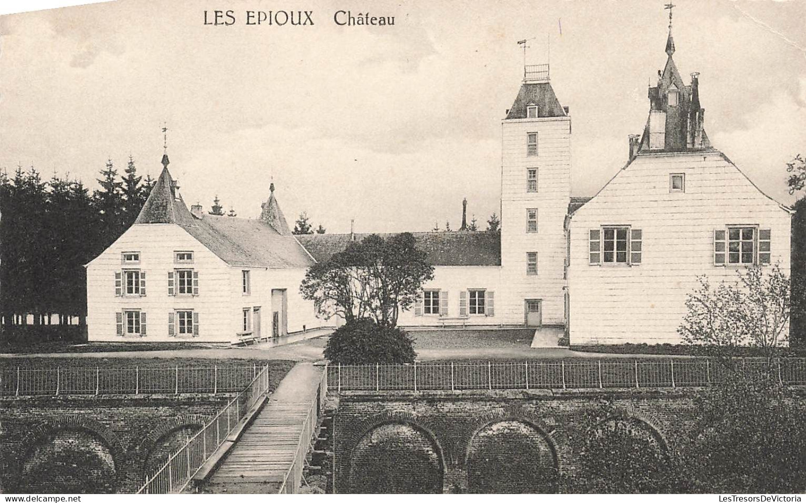 BELGIQUE - Les Epioux - Château  -  Carte Postale  Ancienne - Villers-la-Ville