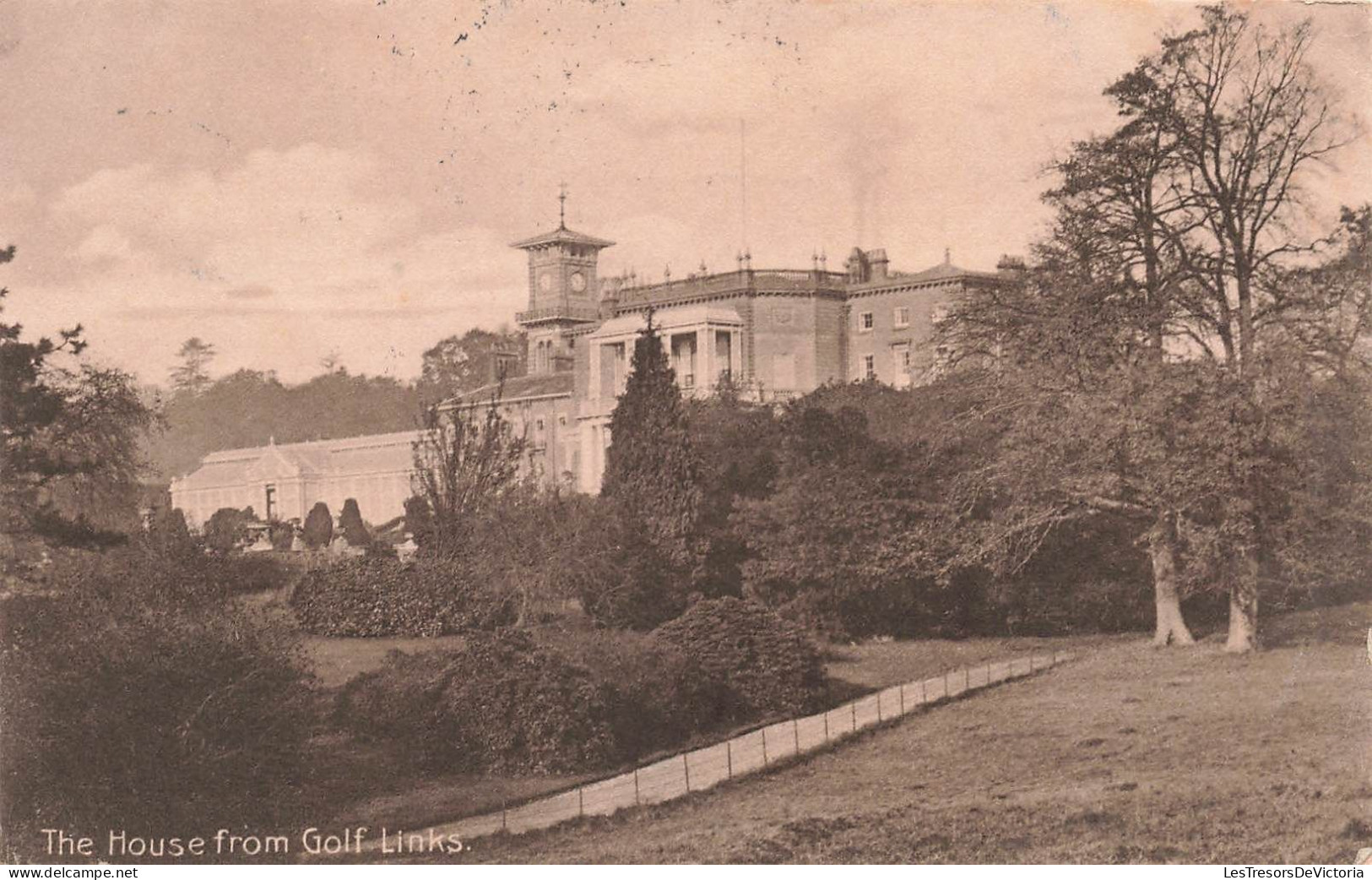 PHOTOGRAPHIE - The House From Golf Links -  Carte Postale  Ancienne - Photographie