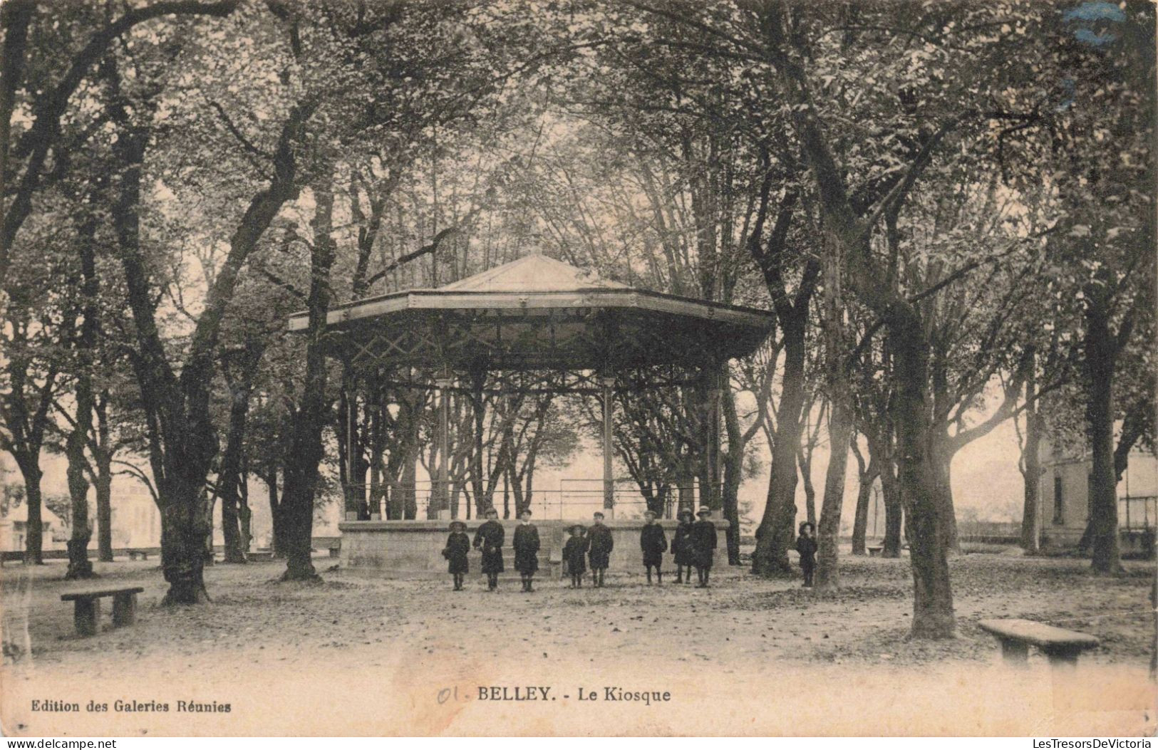 FRANCE - Belley - Le Kiosque - Carte Postale Ancienne - Belley