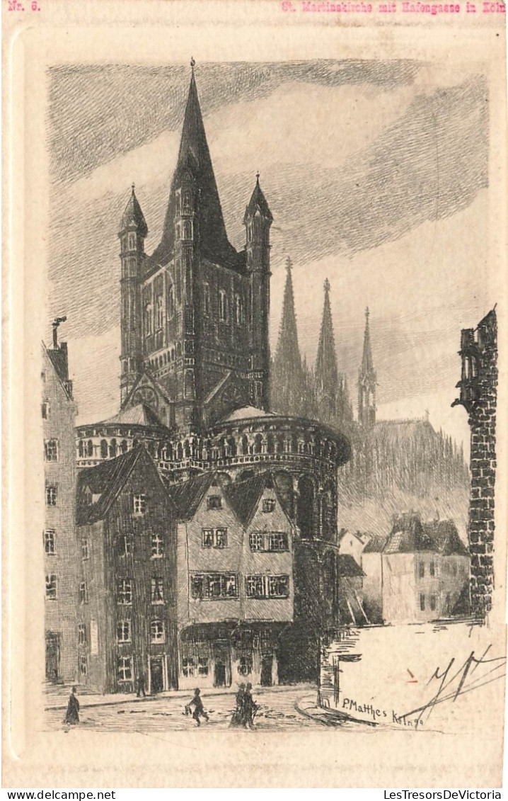 ALLEMAGNE - Kassel -  Église Saint-Martin -  Carte Postale  Ancienne - Kassel