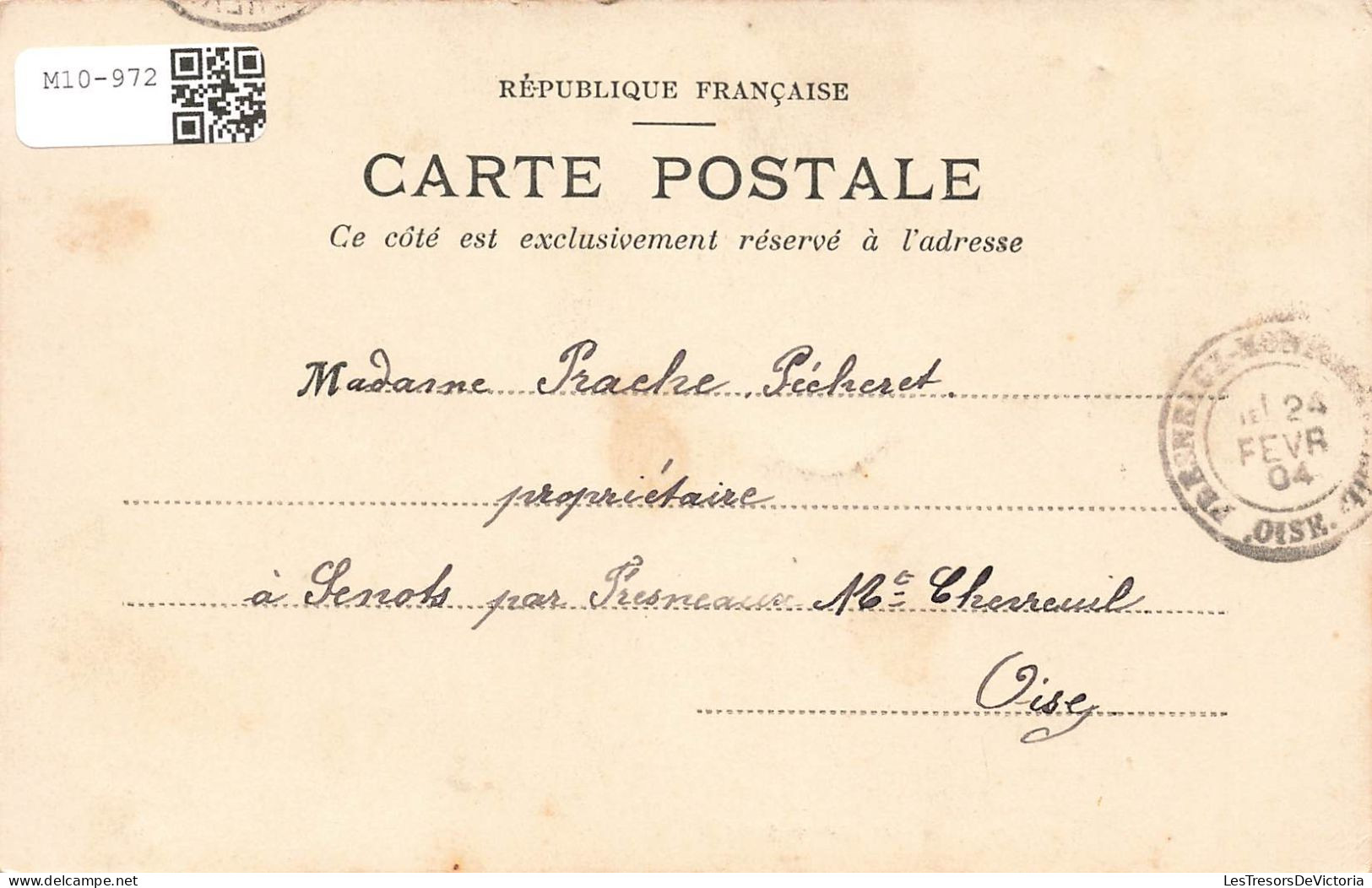 PHOTOGRAPHIE - Un Bout De Causette -  Carte Postale  Ancienne - Photographie