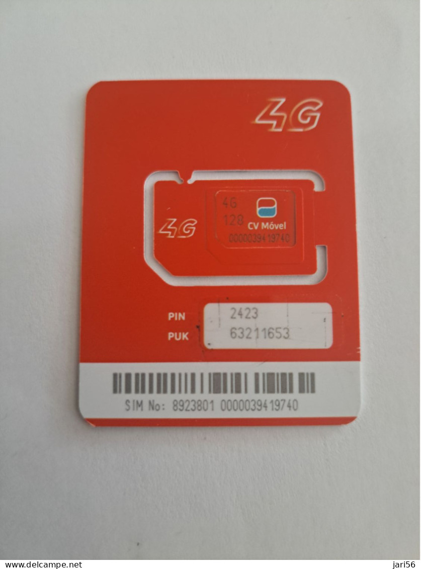 CABO VERDE / GSM SIM CARD / CV MOVEL/ 4G   MINT CARD IN ORIGINAL PACKING     ** 15450*** - Kapverden