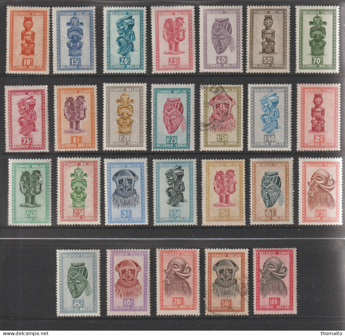 Belgisch Congo Belge - COB/OBP 277-295 - Mix Lezen - Unused Stamps